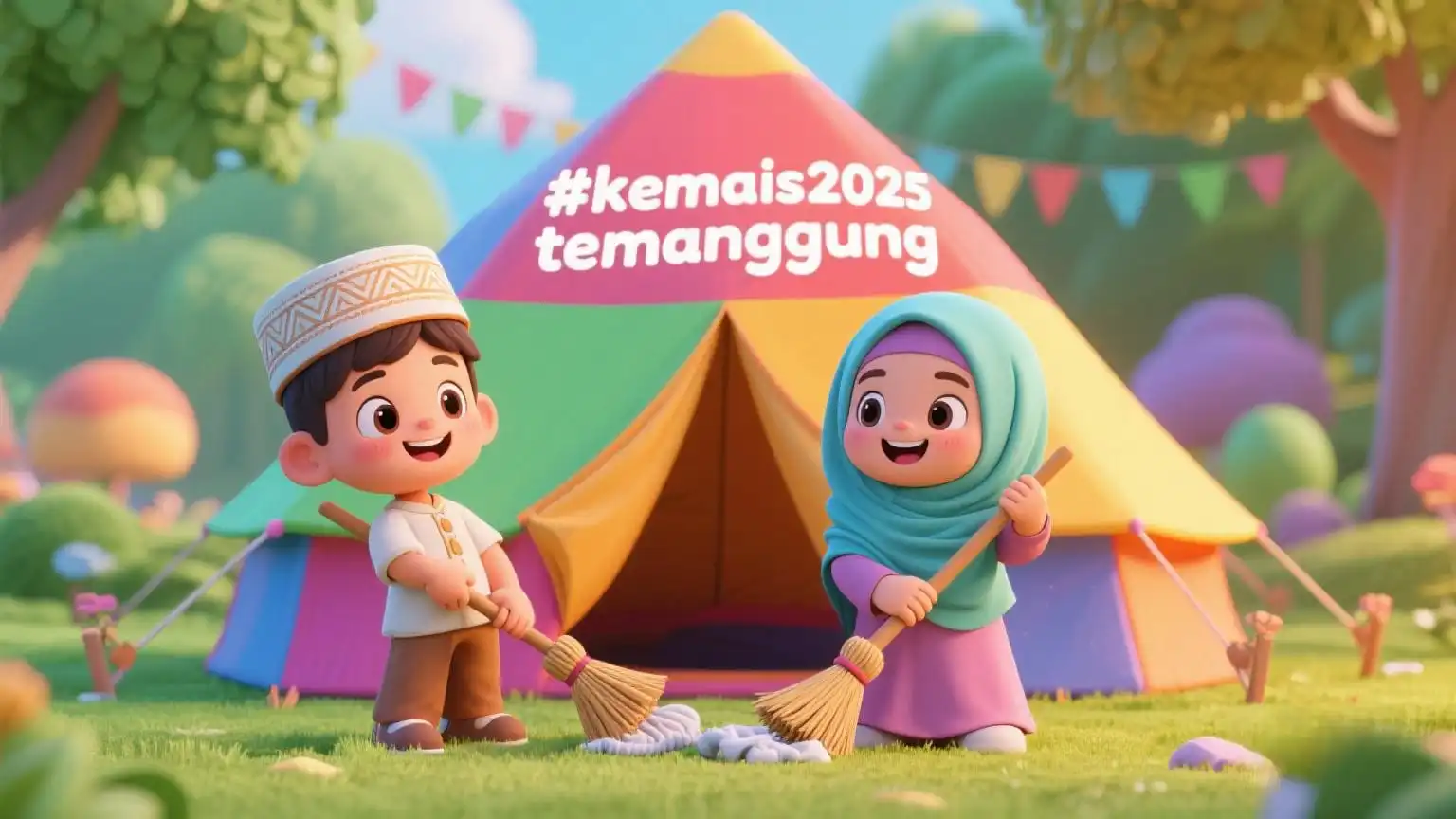 Kebersihan dan Kreativitas Tenda
